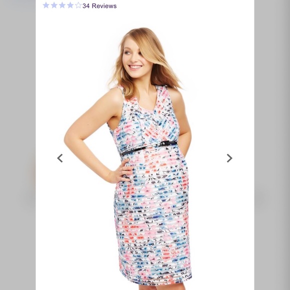 Motherhood Maternity Dresses & Skirts - Maternity Dress Jacquard Lace Floral size Medium Motherhood Maternity Dresses & Skirts - Maternity Dress Jacquard Lace Floral size Medium